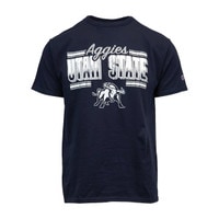 Champion Aggies Utah State Short-Sleeve Navy T-Shirt